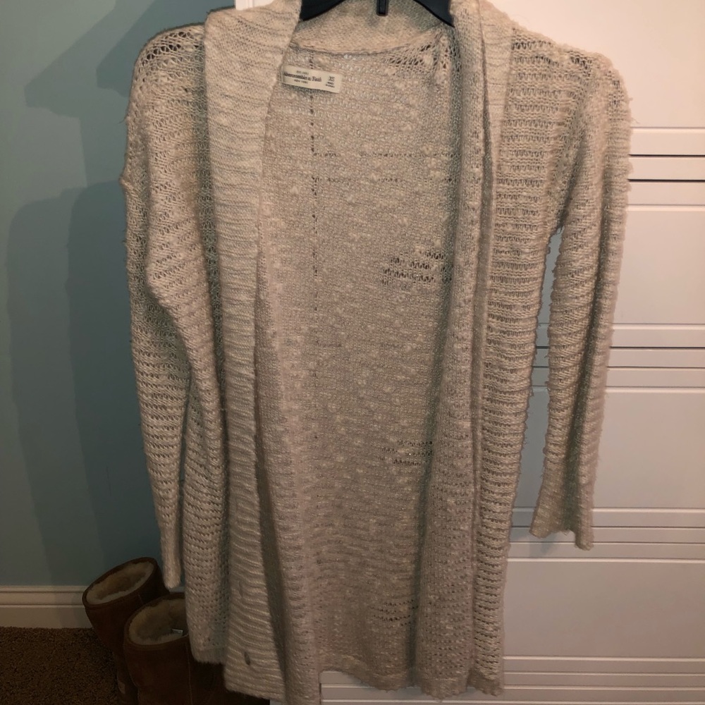 Cream cardigan